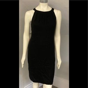 Loft linen black dress size 6 ( medium)